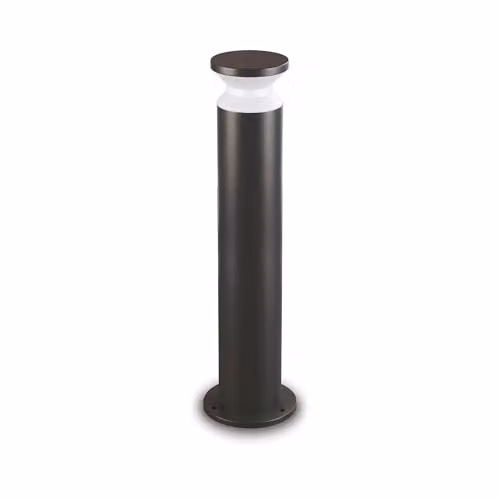 Ideal Lux Torre Black IP65 Modern Cylinder Outdoor Bollard Garden Floor Light