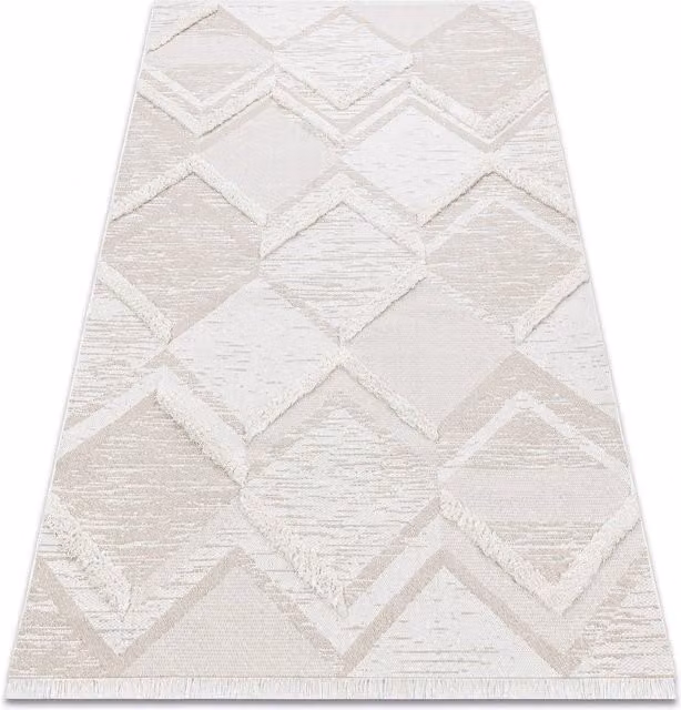 RugsX Moroc Moroccan Rug in Beige, W: 155 cm, D: 220 cm – 1