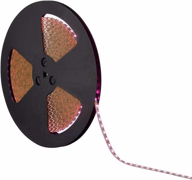 Loops RGB Multicolour Flexible LED Tape Light, 30m Reel, 360W, Self-Adhesive and Cuttable