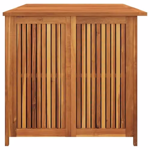vidaXL Garden Storage Box in Brown Acacia Wood, W/D/H: 200 x 80 x 75 cm – 5