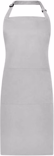Brand Lab Bibbed Full Apron in Silver