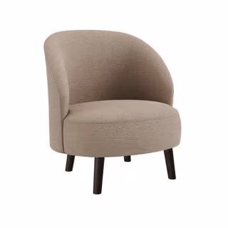 Dome Deco BAYRON Armchair in Beige Fabric