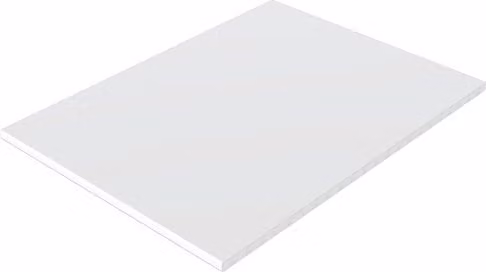 Freefoam White PVC Solid Soffit Board, Thickness: 10 mm, Length: 5 m