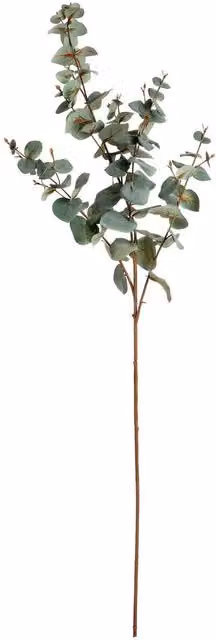 Hill Interiors Artificial Variegated Eucalyptus in Grey and Green