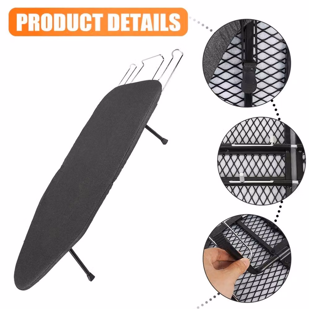 SPETLEK Compact Table Top Ironing Board with Iron Rest in Grey – 3