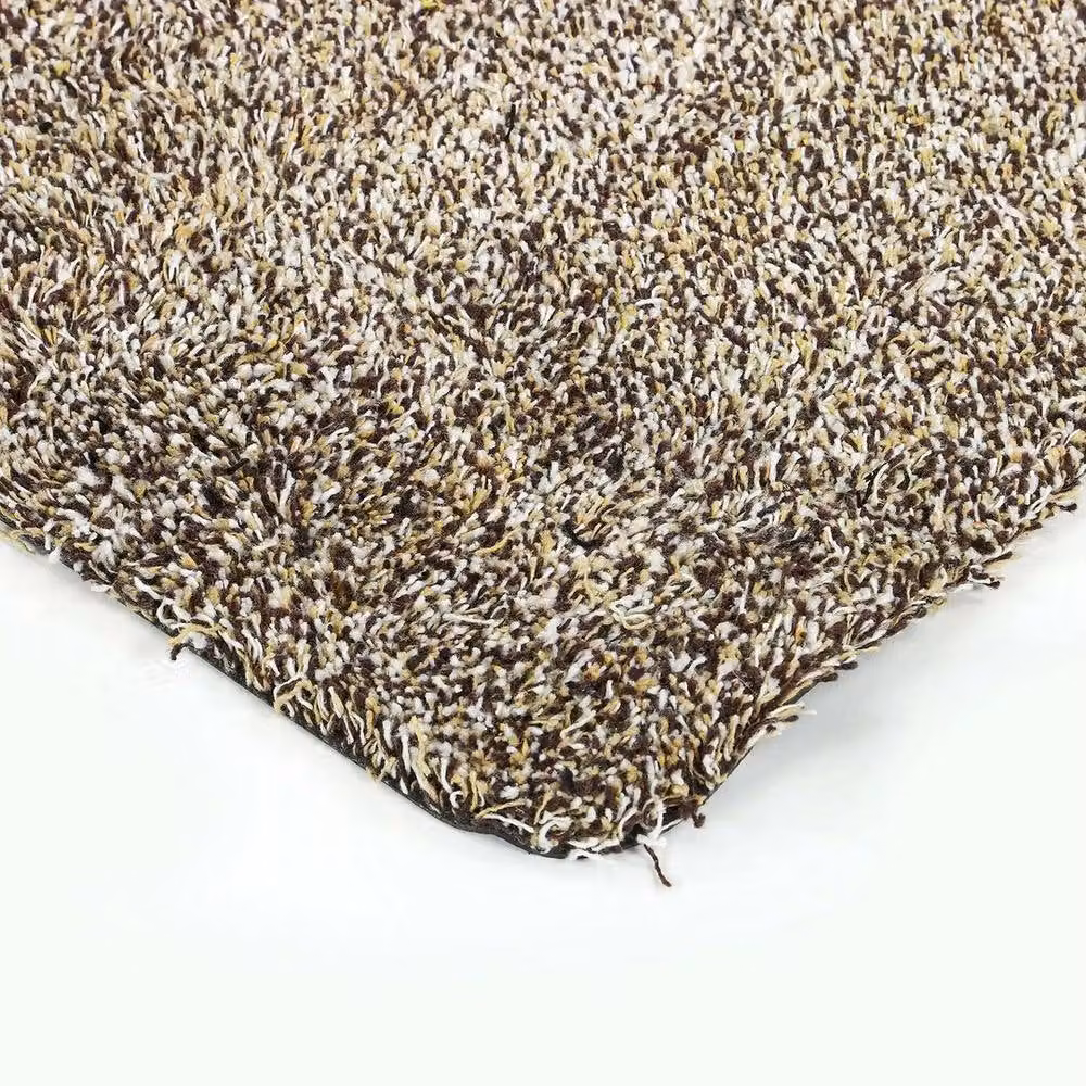 KORVIXA Super Absorbent Round Magic Door Mat in Brown, Diameter: 100 cm – 2