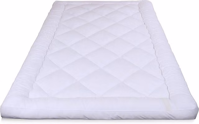 Neo Extra Thick Mattress Topper in White, Small Double
