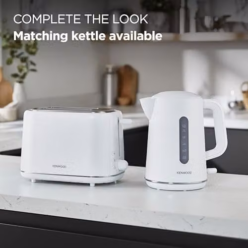 Kenwood Abbey Lux 2 Slot Toaster, White, 800 W – 4