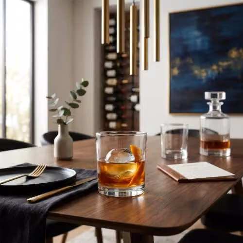 Argon Tableware Clear Glass Whisky Tumbler Glasses, Pack of 24, 280ml – 5