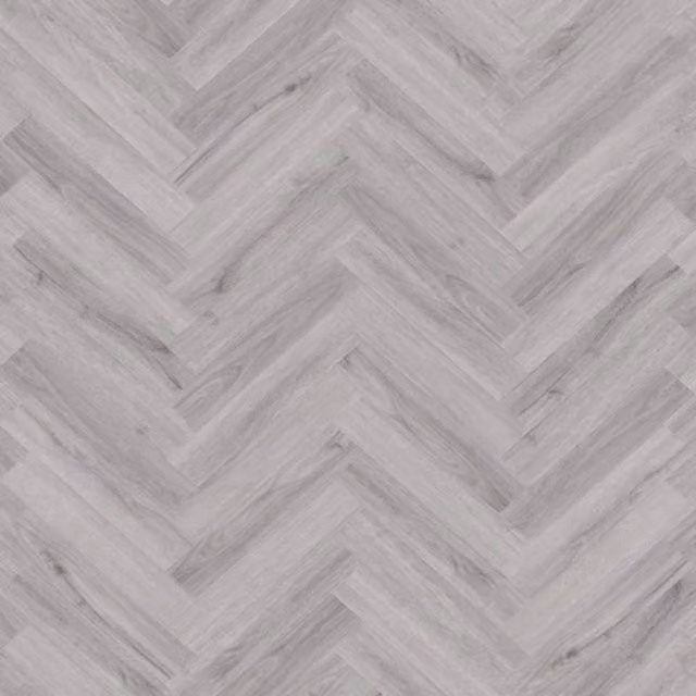 RBH NK33 Silver Grey Wood Effect SPC Click Luxury Vinyl Tile Herringbone 5.2mm
