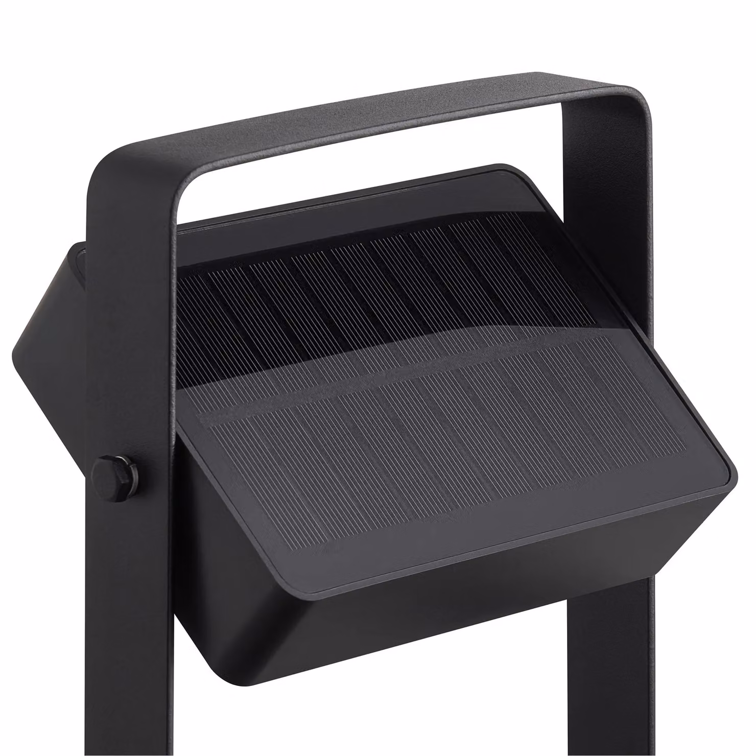 Nordlux Saulio Solar LED Outdoor Post Light in Black Metal with Motion and Dusk Sensors, IP44, 3000k Warm White – 3