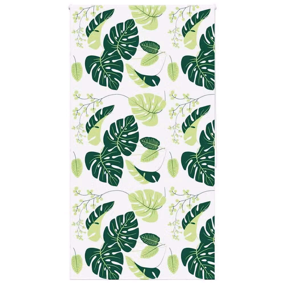 Berkfield Home Green Opaque Fabric Shower Roller Blind, W/D/H: 120 x 116 x 240 cm – 2
