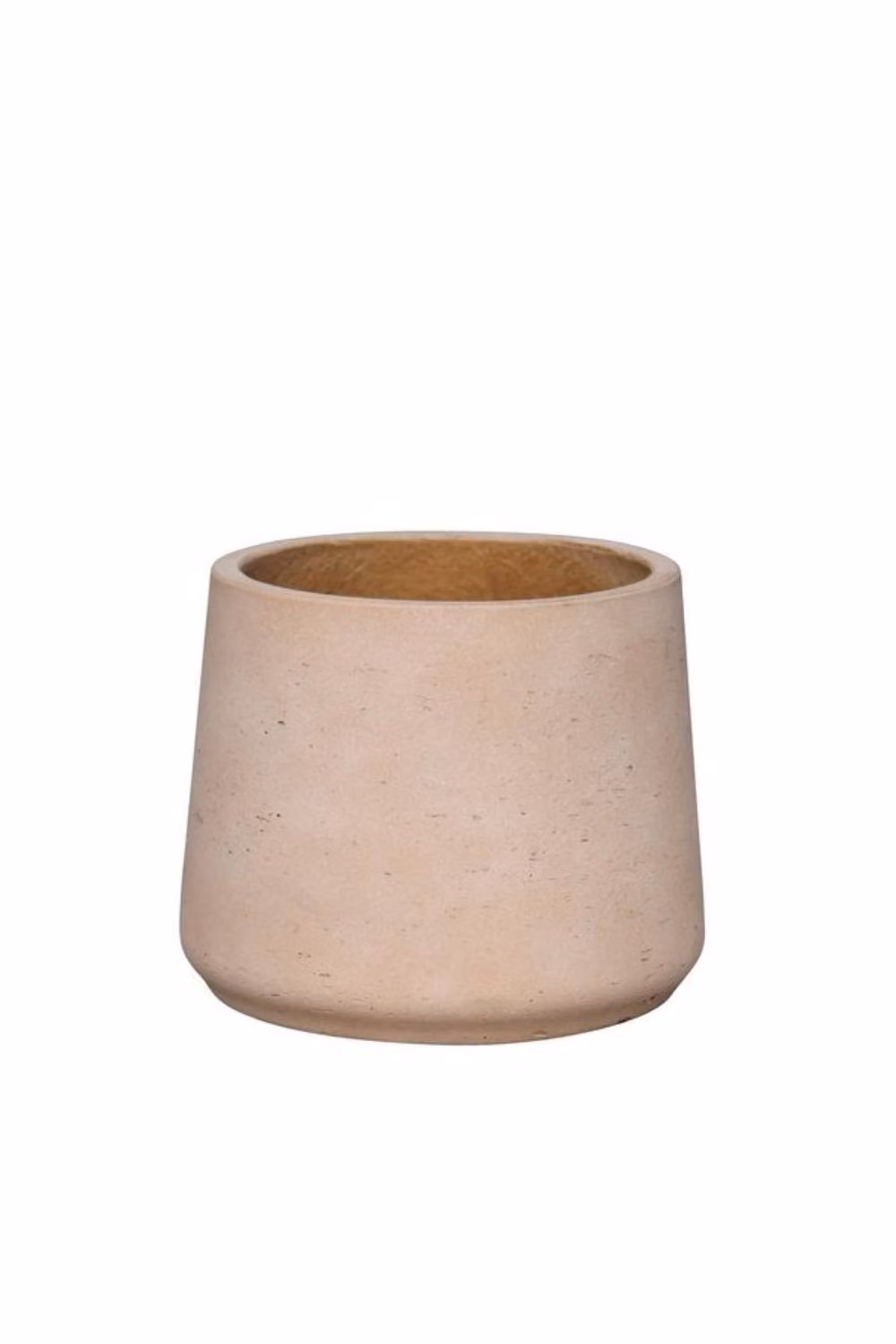 KDMD Hortus Classic Corsica Tapered Planter in Beige and Multicolour, W/D/H: 19.5 x 19.5 x 23 cm – 2