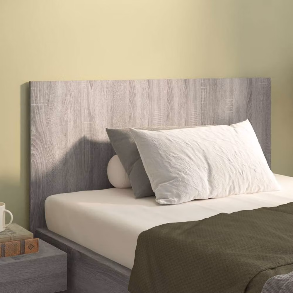Berkfield Home Grey Sonoma Bed Headboard in Engineered Wood W/D/H: 120 x 1.5 x 80 cm – 2