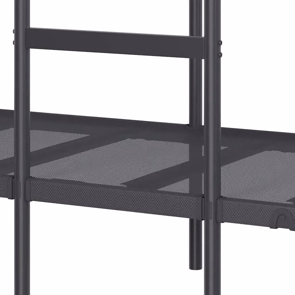 Berkfield Home Metal Bunk Bed in Black – 4