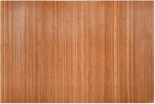 Berkfield Home Bamboo Room Divider in Brown, W: 165 cm, H: 250 cm