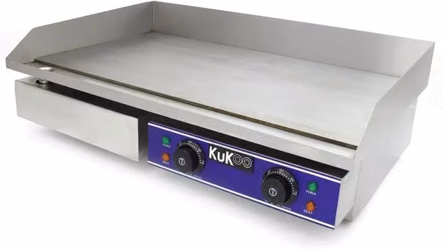 KuKoo Silver Stainless Steel Electric Griddle, Width: 70 cm – 1