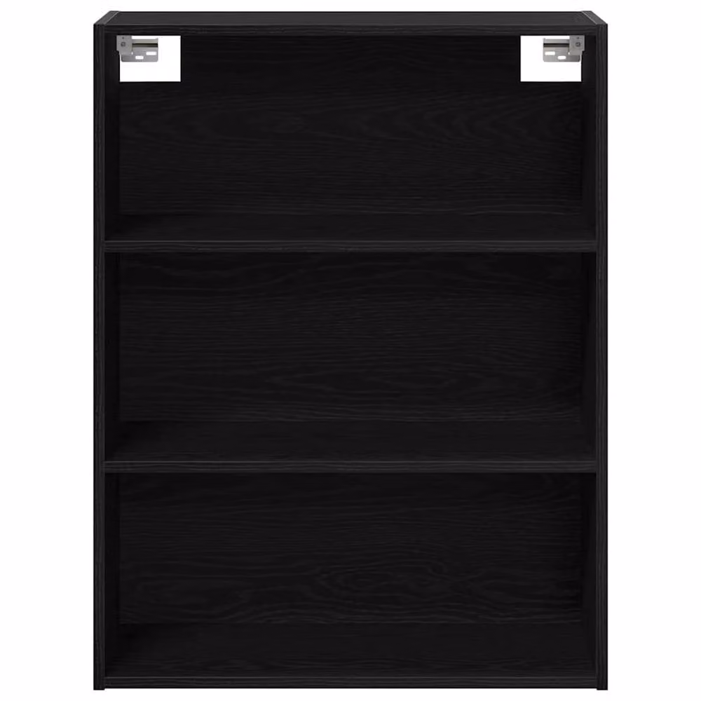 Berkfield Home Hanging Wall Cabinet in Black Oak, W: 69.5 cm, D: 32.5 cm, H: 90 cm – 3
