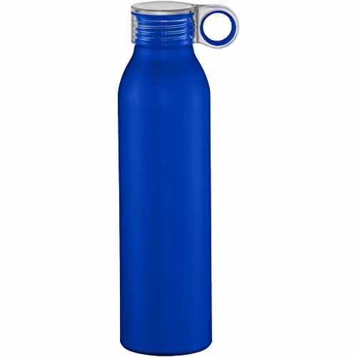 Bullet Grom Aluminium Sports Bottle with Carry Handle, Blue, 650 ml – 1