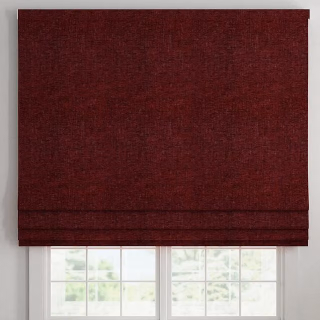 ANTE DECOR Olympus Made To Measure Blackout Roman Blind in Silver Mulberry Polyester