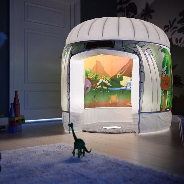 Walking With Dinosaurs PODS Sensory Play Space Foam Play Tent in White