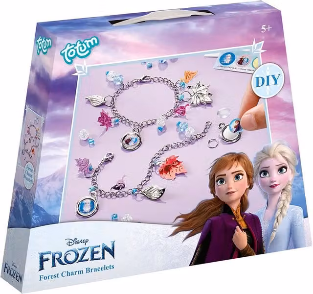 Disney Frozen Charm Bracelet in Turquoise and Silver