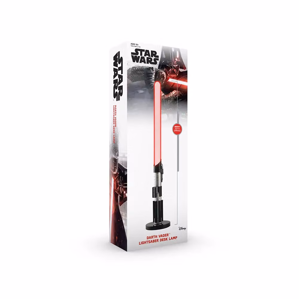 Menkind Star Wars Darth Vader Red Lightsaber Desk Lamp – 3