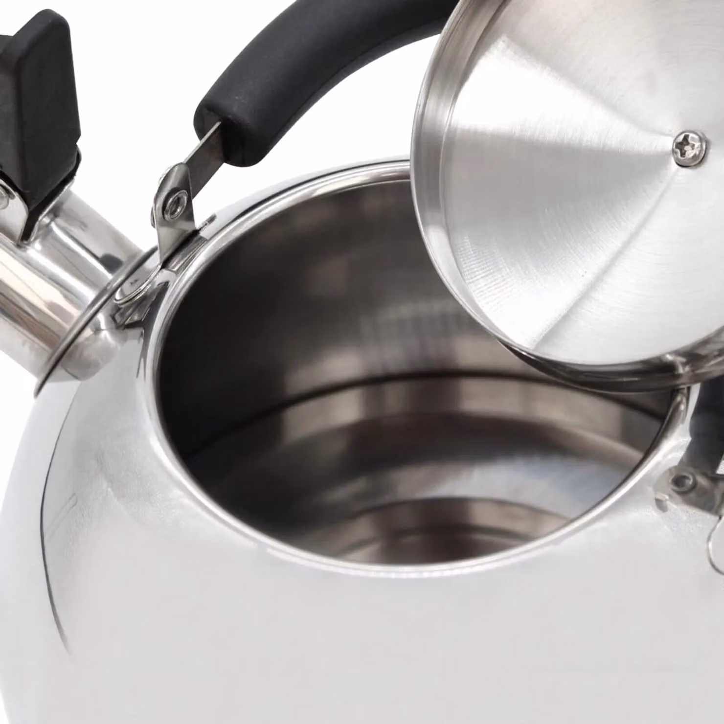 Universal Textiles Summit Stainless Steel Whistling Kettle, 2L, Silver and Multicolour – 2