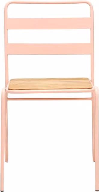 Orsina Metal Chair by Interiors by Premier in Pink and Brown – 1