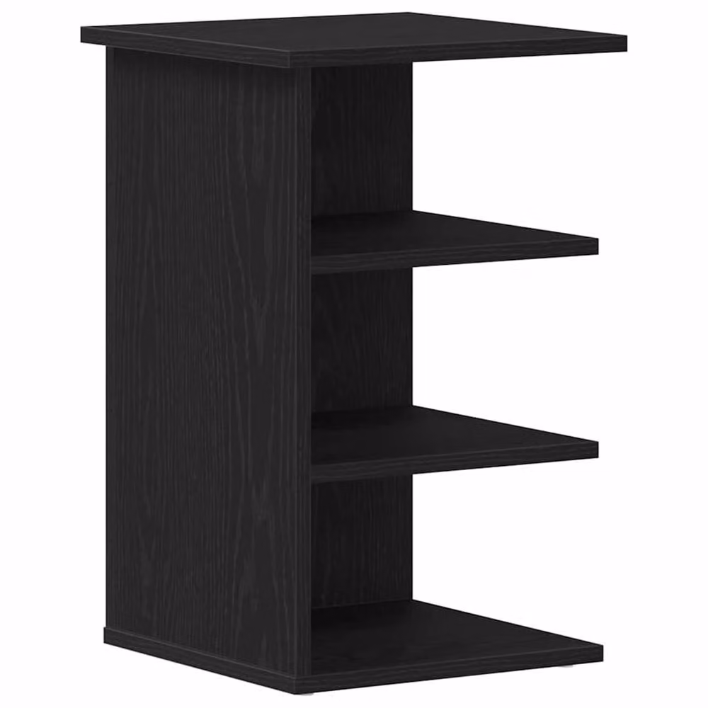 Berkfield Home Black Oak Side Cabinet, W/D/H: 35 x 35 x 55 cm – 3