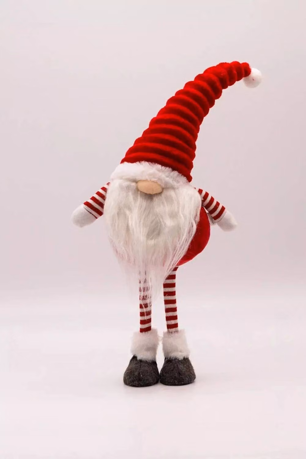 Marco Paul Red Striped Gonk Christmas Tabletop Decoration, Height: 53 cm – 2