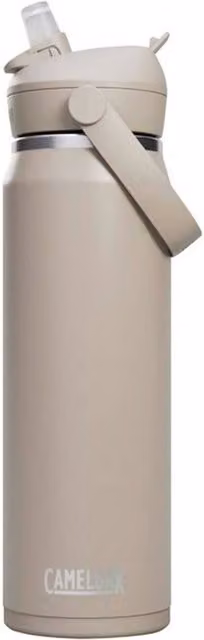 Camelbak Thrive Vacuum Insulated Stainless Steel Water Bottle with Straw, 750 ml, Sand