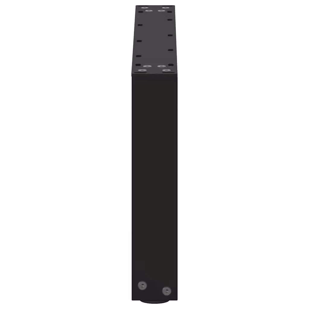 Berkfield Home U-Shaped Steel Coffee Table Legs, 2 Pieces, Black, H: 70 cm x W: 30-31 cm – 4