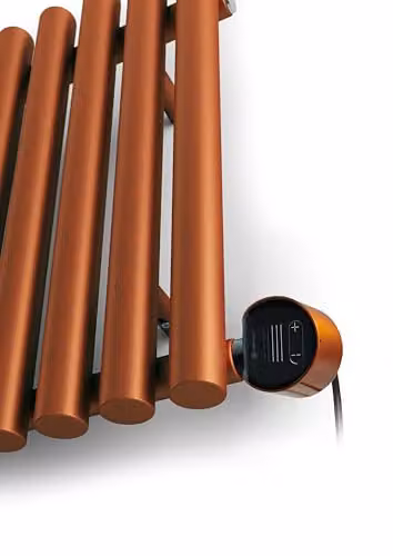 Terma Rolo Room E Electric Radiator with Wifi and App Control, True Copper, W: 119.5 cm, H: 58.0 cm – 3