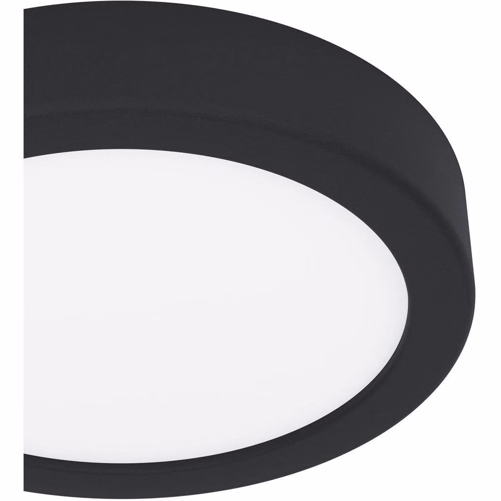 Loops 2 Pack Black Minimalist LED Ceiling Lights with Bulbs Included – 4