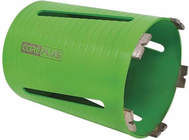 CorePlus DCD117 Diamond Dry Core Drill Bit, 117mm, Green – 1