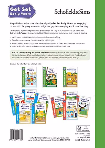 Schofield & Sims Reception Activity Workbook: The World, Ages 4-5, Multicolour – 2
