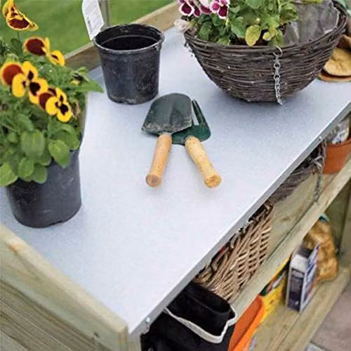 Rowlinson Premier Potting Station in Brown, W/D/H: 103 x 53 x 162 cm – 3