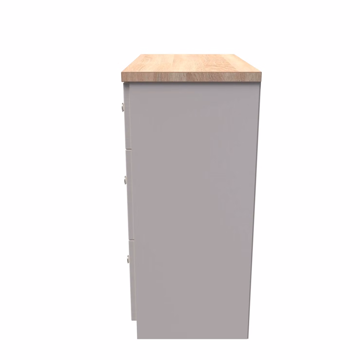 2 U Norton Ready Assembled 3 Drawer Deep Chest in Taupe – 2