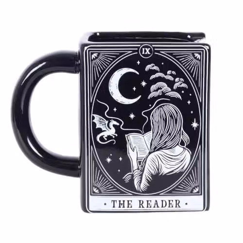 Kingsbury Gifts Book Shaped Ceramic Mug in Black