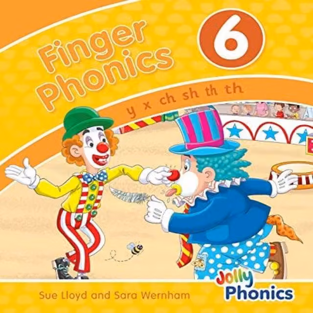 Sue Lloyd Finger Phonics Book 6 Multicolour Board Book