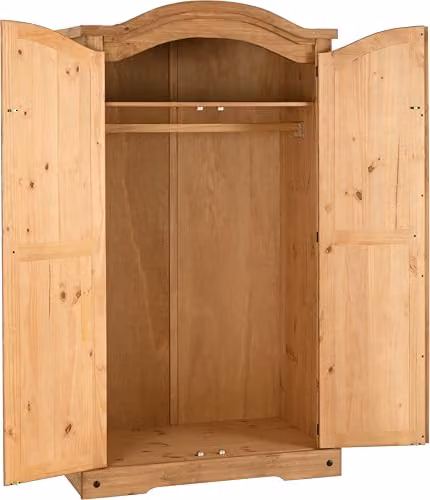Seconique Corona 3 Piece Bedroom Furniture Set in Distressed Waxed Pine – 2