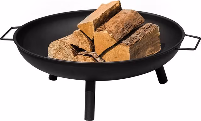 Livivo Black Metal Fire Bowl