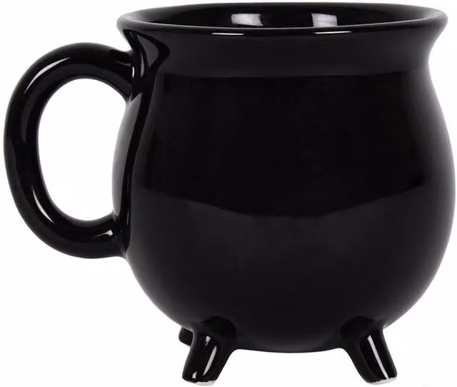 Something Different Black Cauldron Ceramic Mug – 1