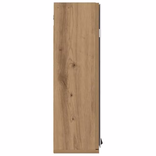 vidaXL Modern Bathroom Mirror Cabinet in Brown with Glass Doors, W/D/H: 64 x 20 x 66.5 cm – 4