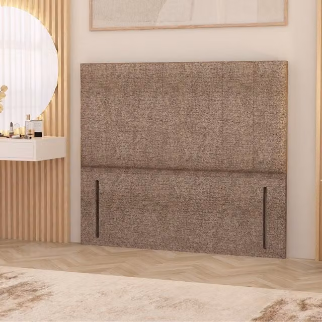Somnior Beds Ltd Modern Upholstered Fabric Bed Frame in Brown