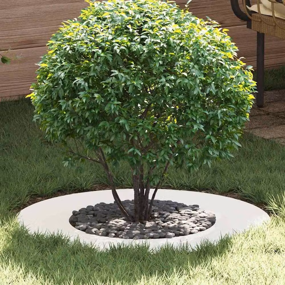 Berkfield Home Durable Plastic Planter Tub, White