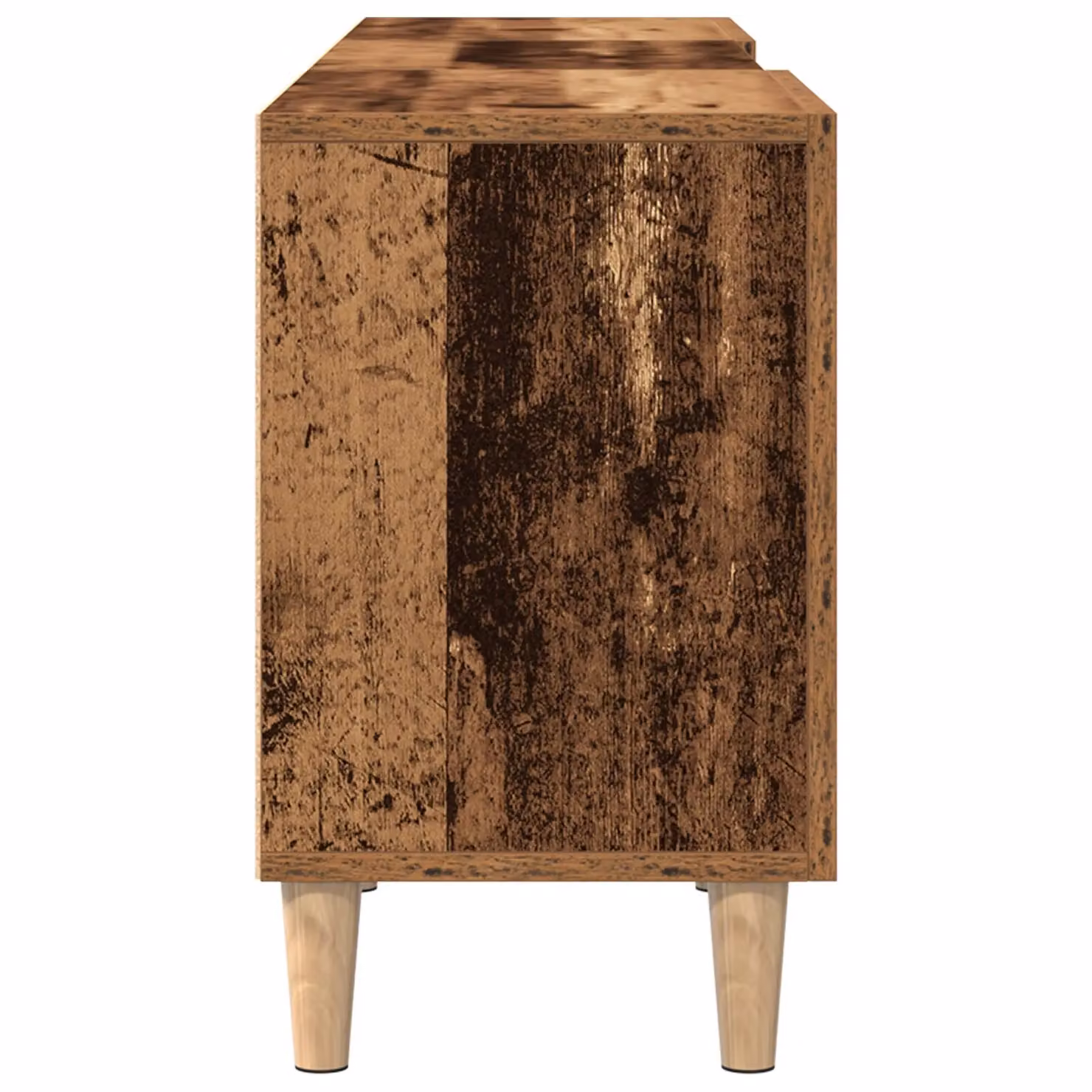 Berkfield Home Rustic Old Wood TV Cabinet in Brown, W/D/H: 150 x 30 x 50 cm – 4