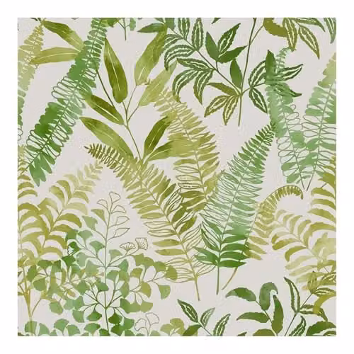 Graham & Brown Superfresco Easy Botanical Floral Wallpaper in Green and Blue, W: 52 cm x L: 10 m – 1