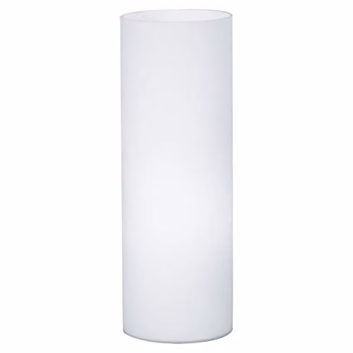 Loops Table Lamp with White Opal Matt Glass Shade and E27 Bulb